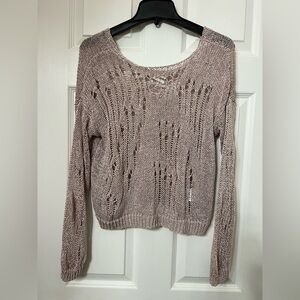 Urban Outfitters Silence + Noise Women's Knit Sweater, Taupe, FLAW, Medium NWOT